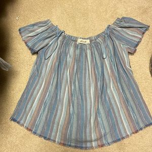 Bella Dahl off the shoulder top